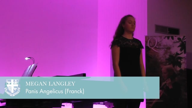 Gold Singing 2019: Megan Langley: Panis Angelicus