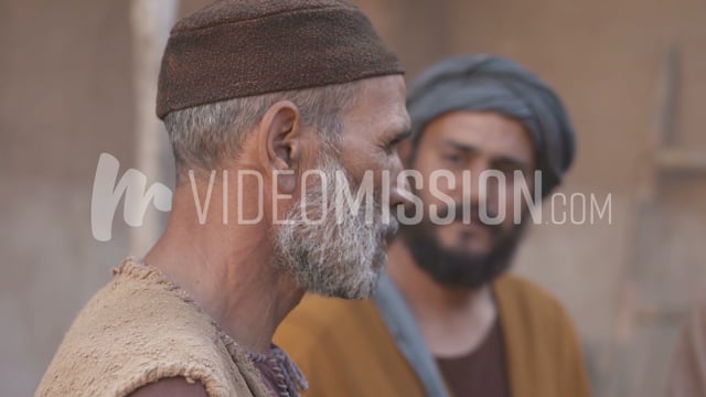 Man Listening To Conversation