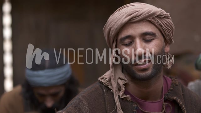 Young Man Praying