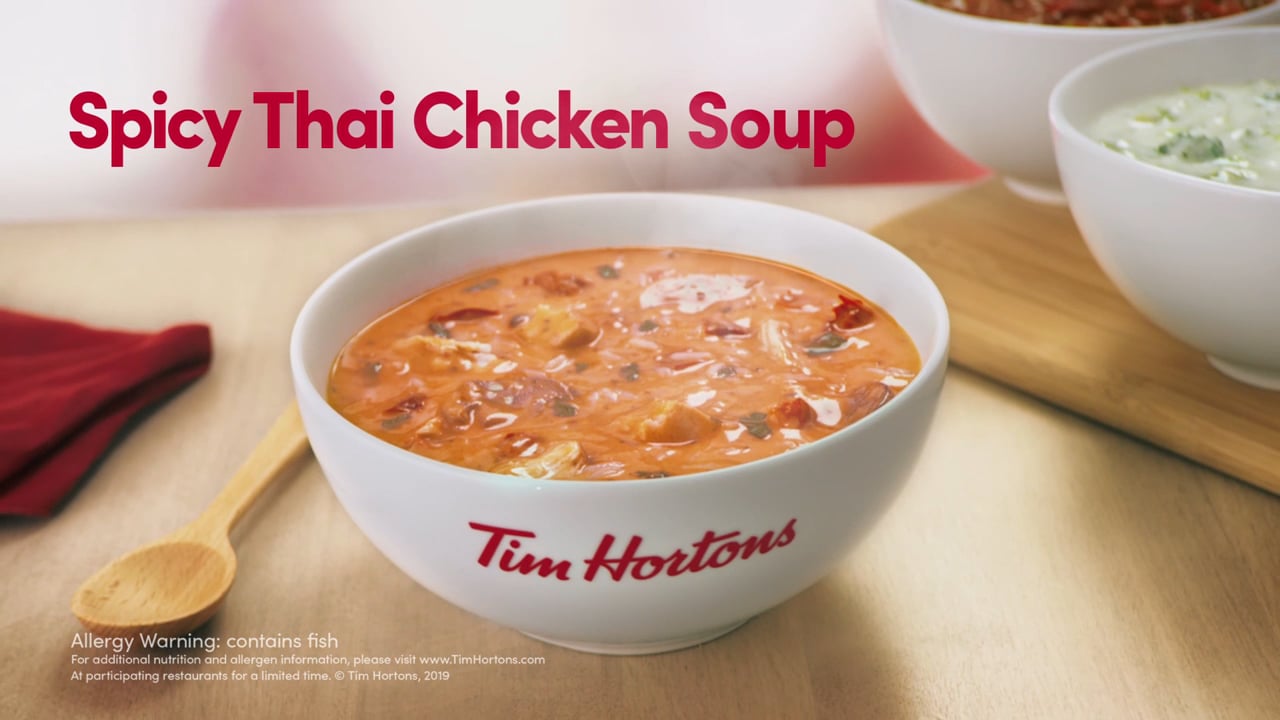 Tim Horton's Spicy Thai Soup on Vimeo