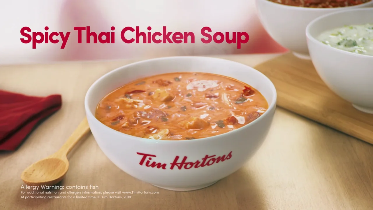 Tim Horton's Spicy Thai Soup on Vimeo