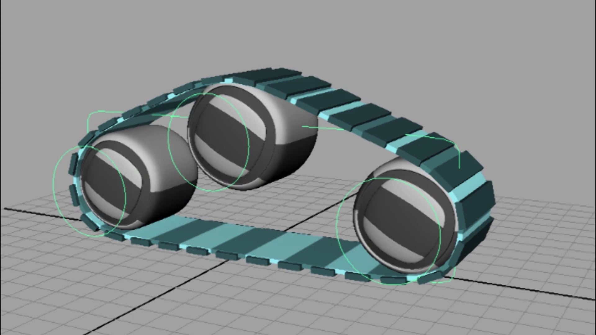 Simple Tank Tread Rig