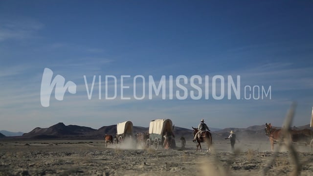 Wagons Crossing Playa 05