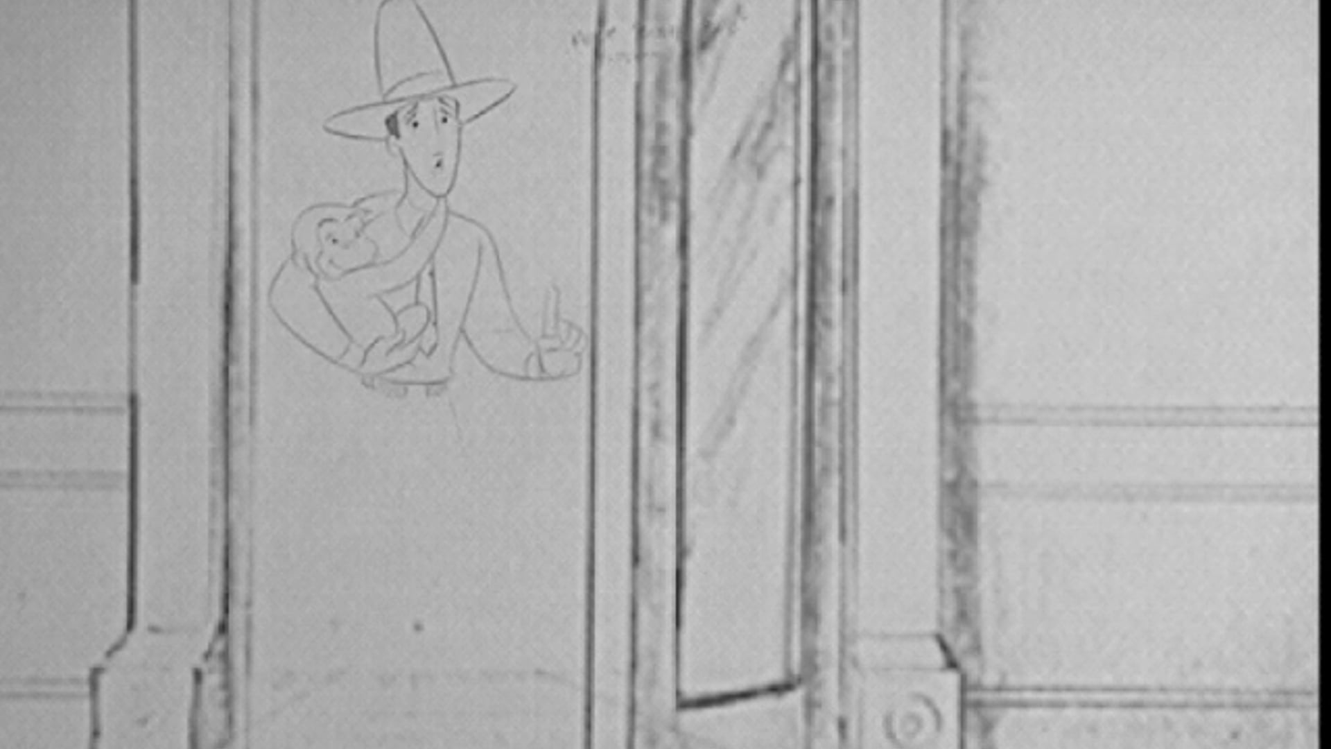 Curious George (Rough Animation ["Ted" and "George"]))