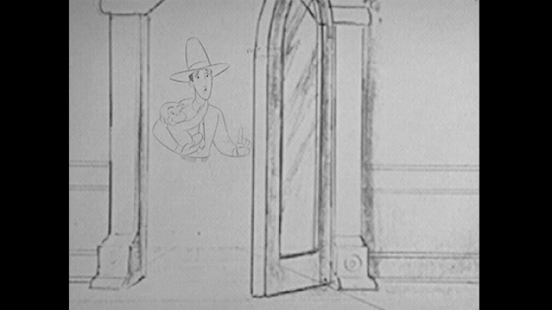 Curious George (Rough Animation ["Ted" and "George"]))