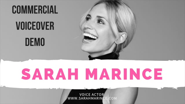 Sarah Marince Commercial Voiceover Demo