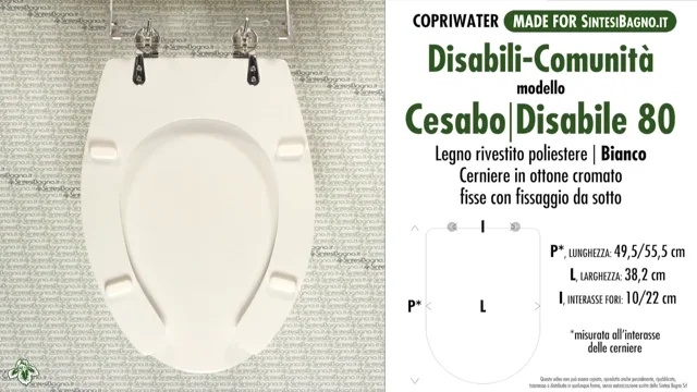 Copriwater elettronico - L002-000 - Oceanwell - per disabili / in