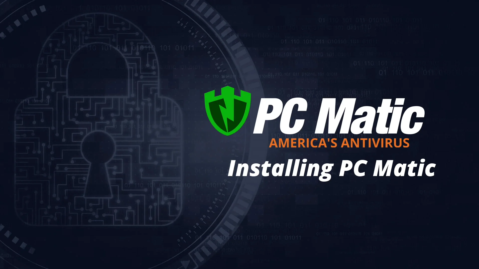 How to Install PC Matic on Vimeo