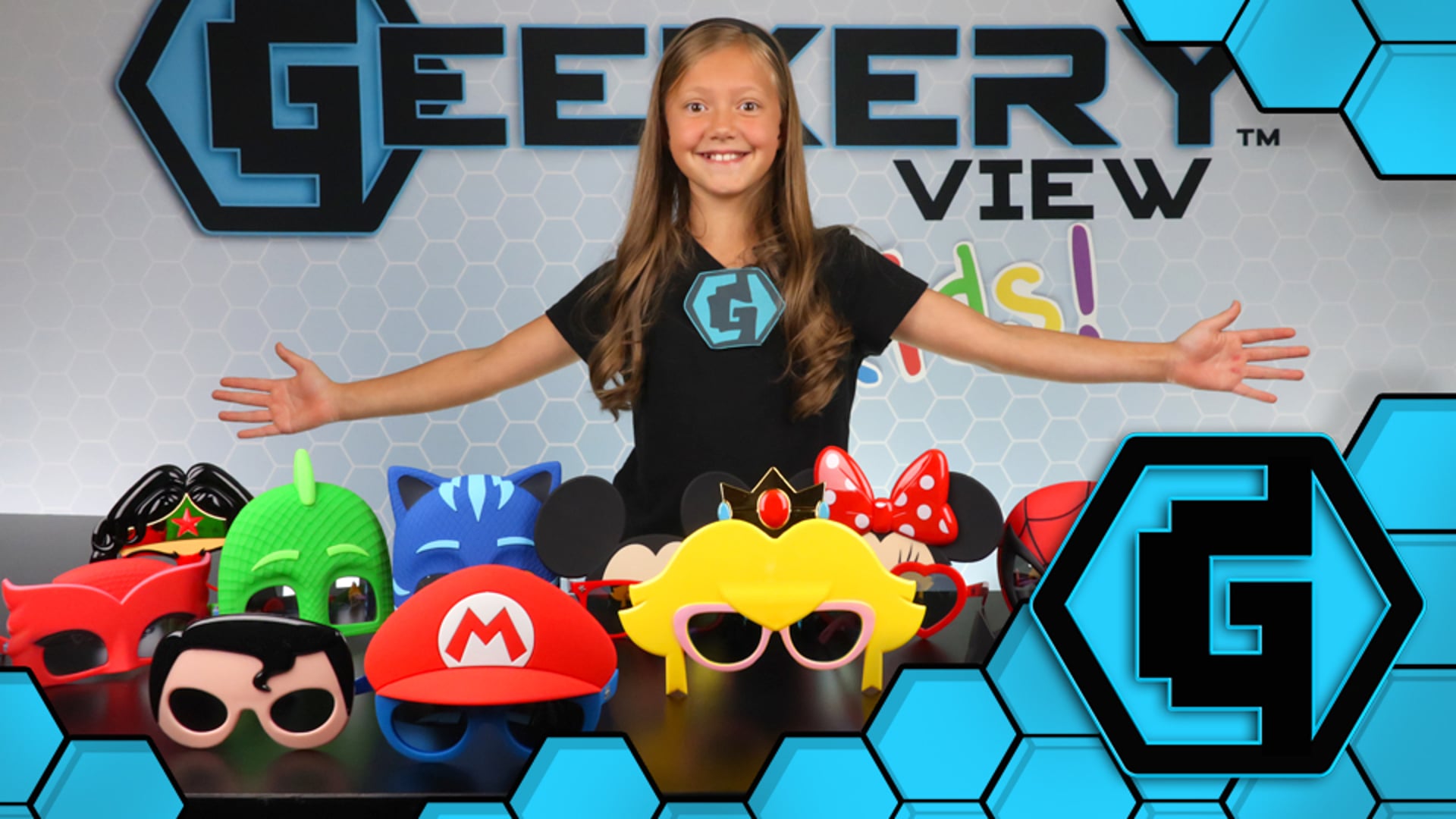 The Geekery View KIDS - Sunstaches