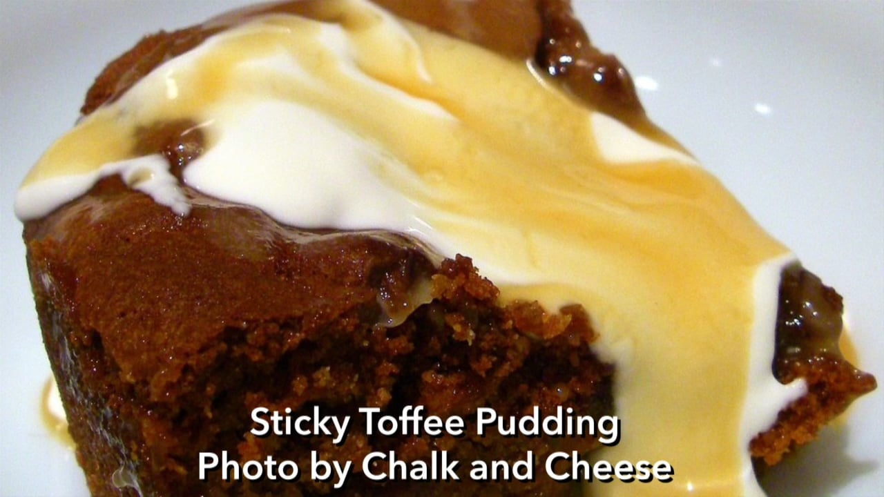 Sticky Toffee Pudding [Southport, England Janvi2] on Vimeo