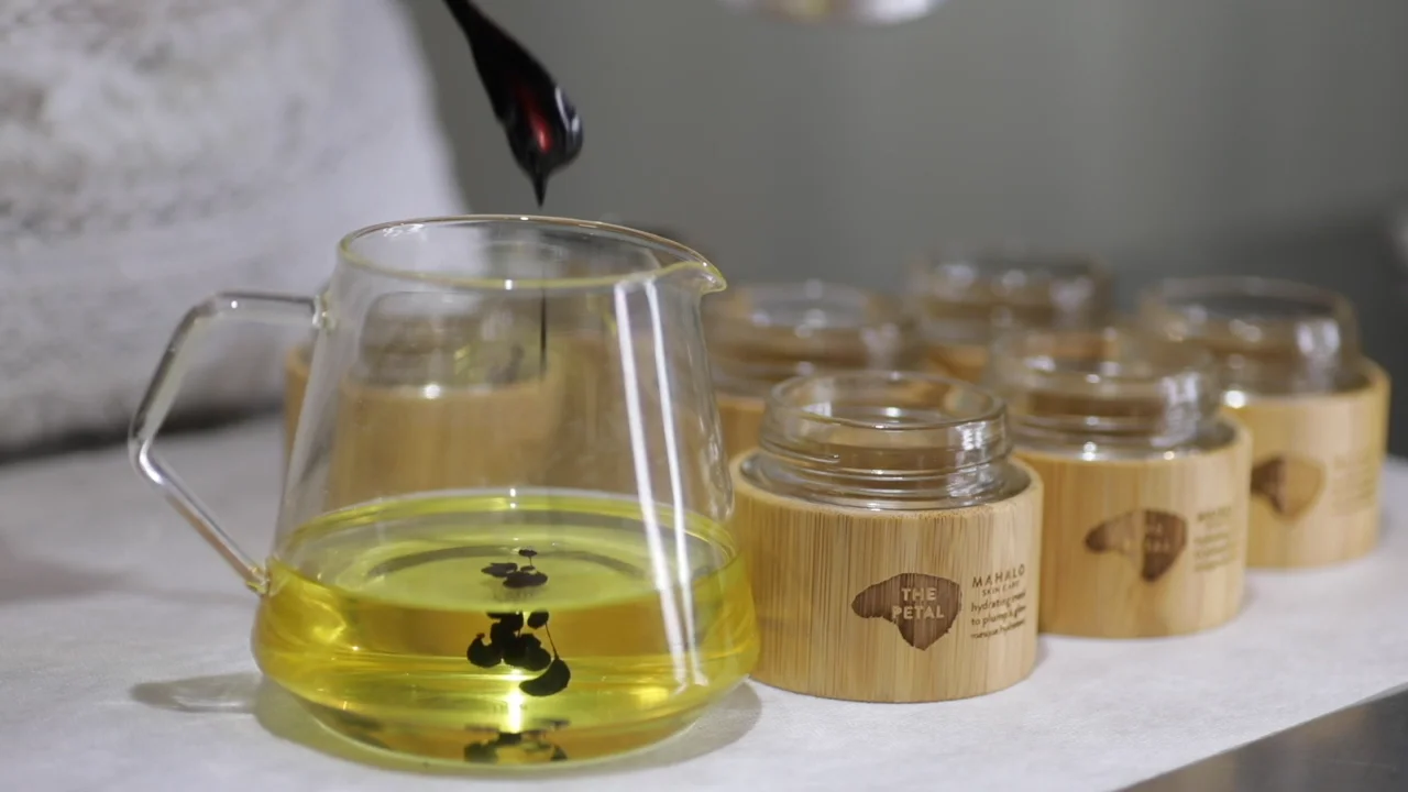 The PETAL enzyme floral mask 100ml | MAHALO Skin Care