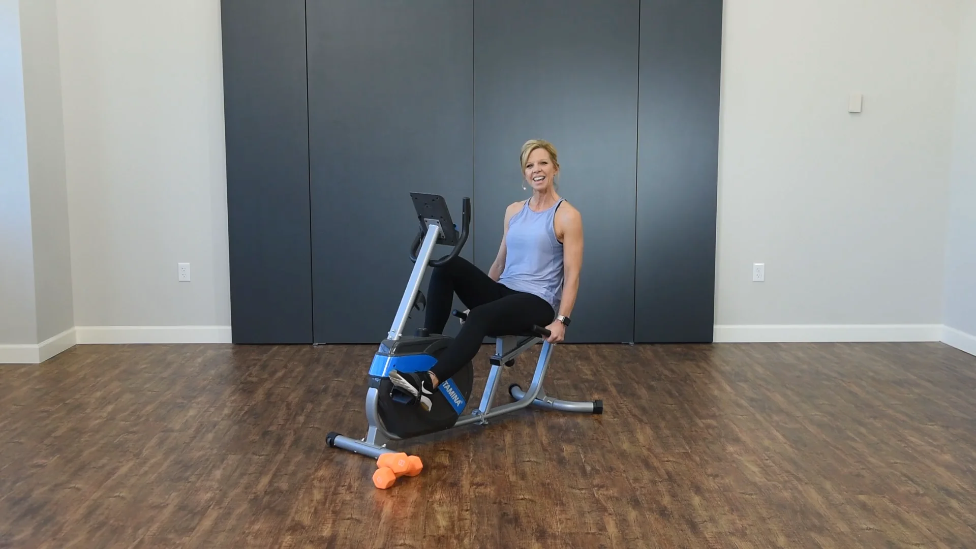 Stamina Recumbent Bike Circuit Style Workout Stamina Products