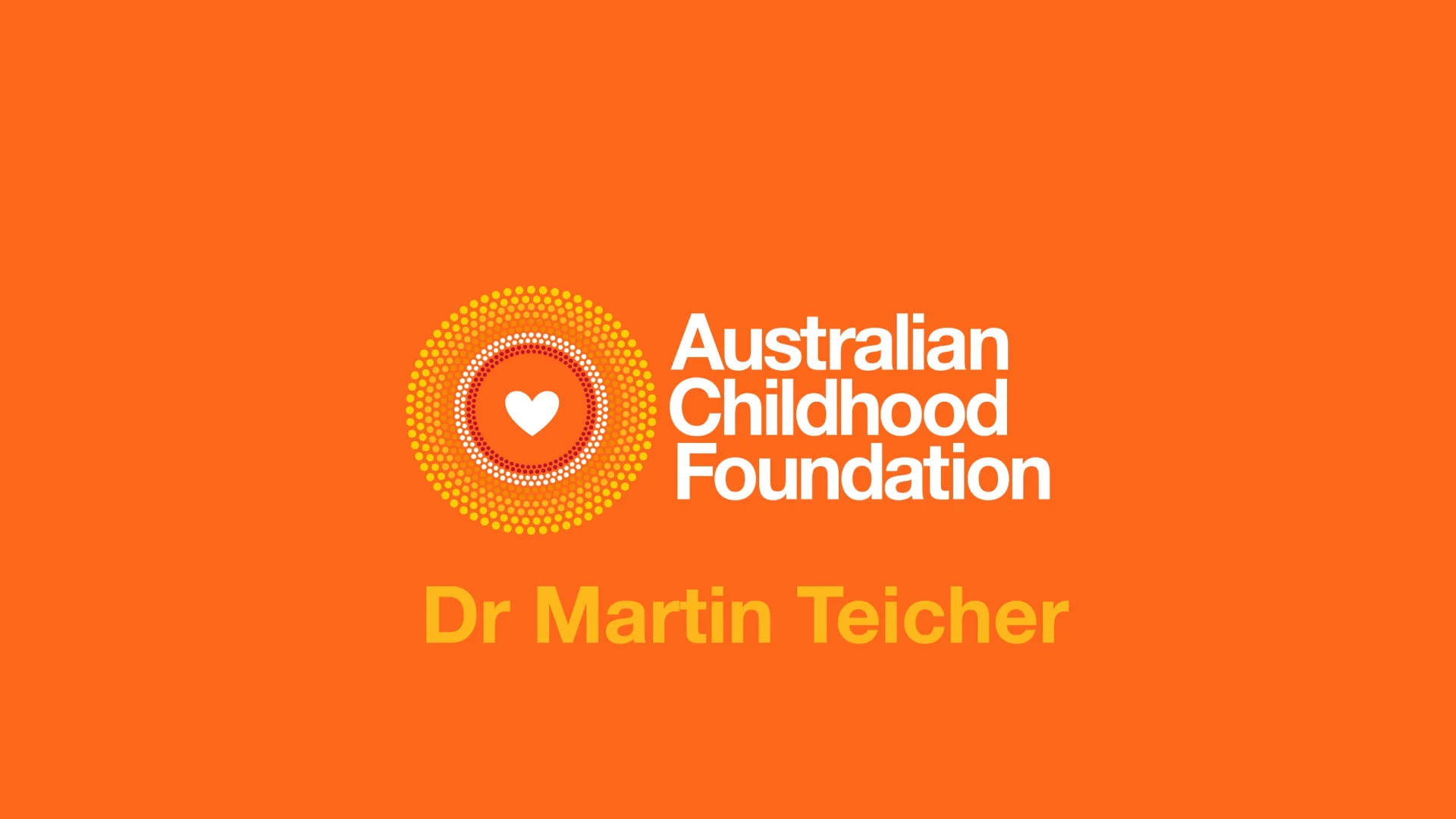 Global Fund for children logo Orange.