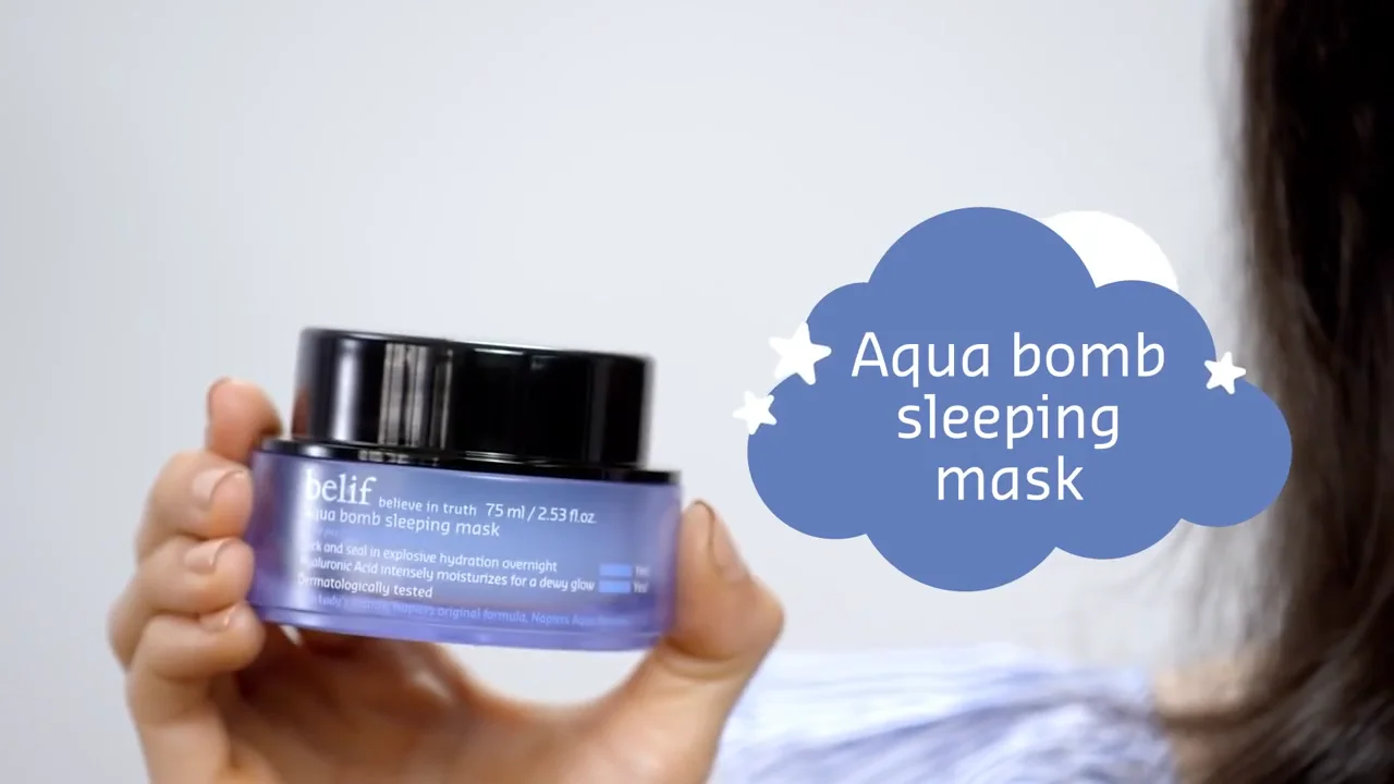 belif AQUA BOMB SLEEPING MASK