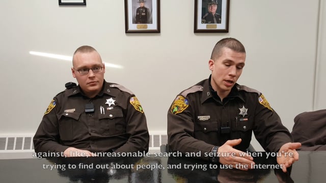 Interview with Aroostook County Sheriff