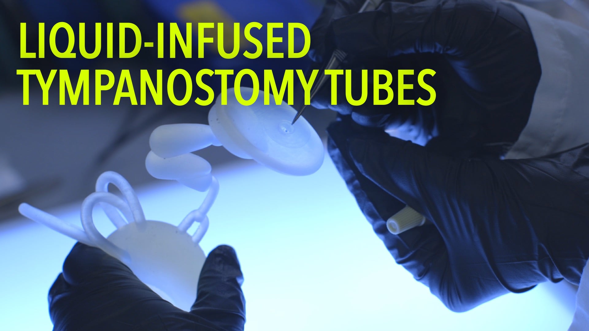 Liquid-Infused Tympanostomy Tubes
