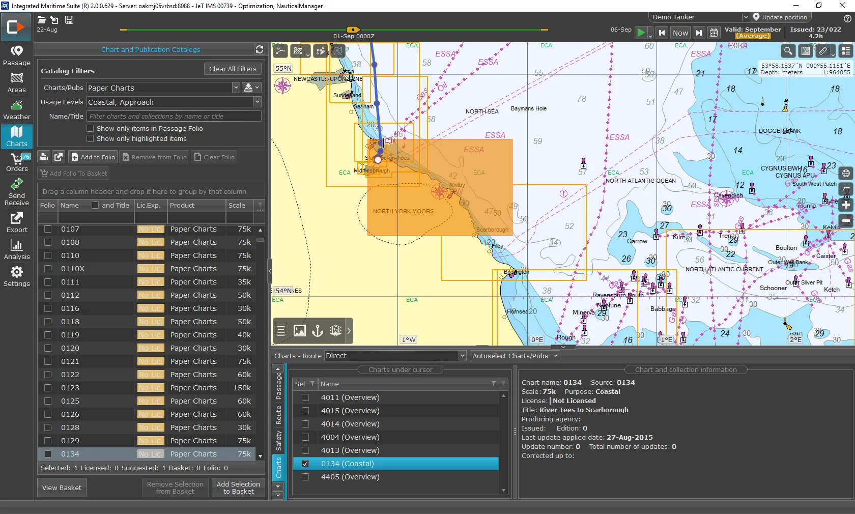 C-MAP IMS - Voyage Planning Module on Vimeo