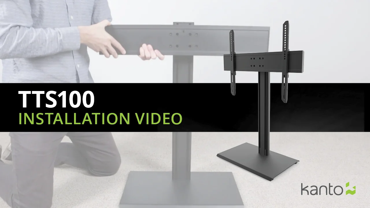 Kanto tts100 deals tabletop tv stand