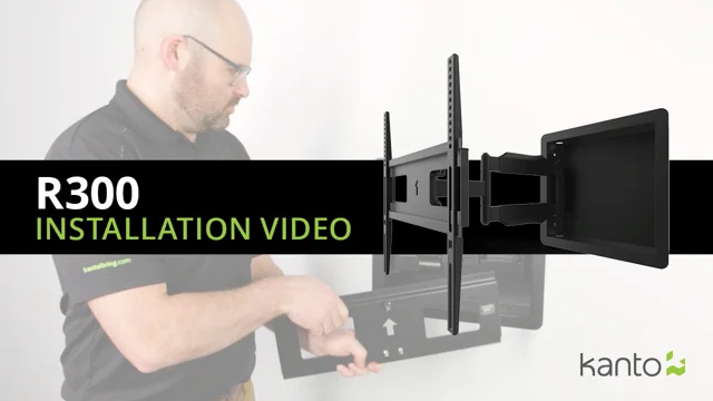 R300 Recessed TV Mount Installation Guide | Kanto Mounts