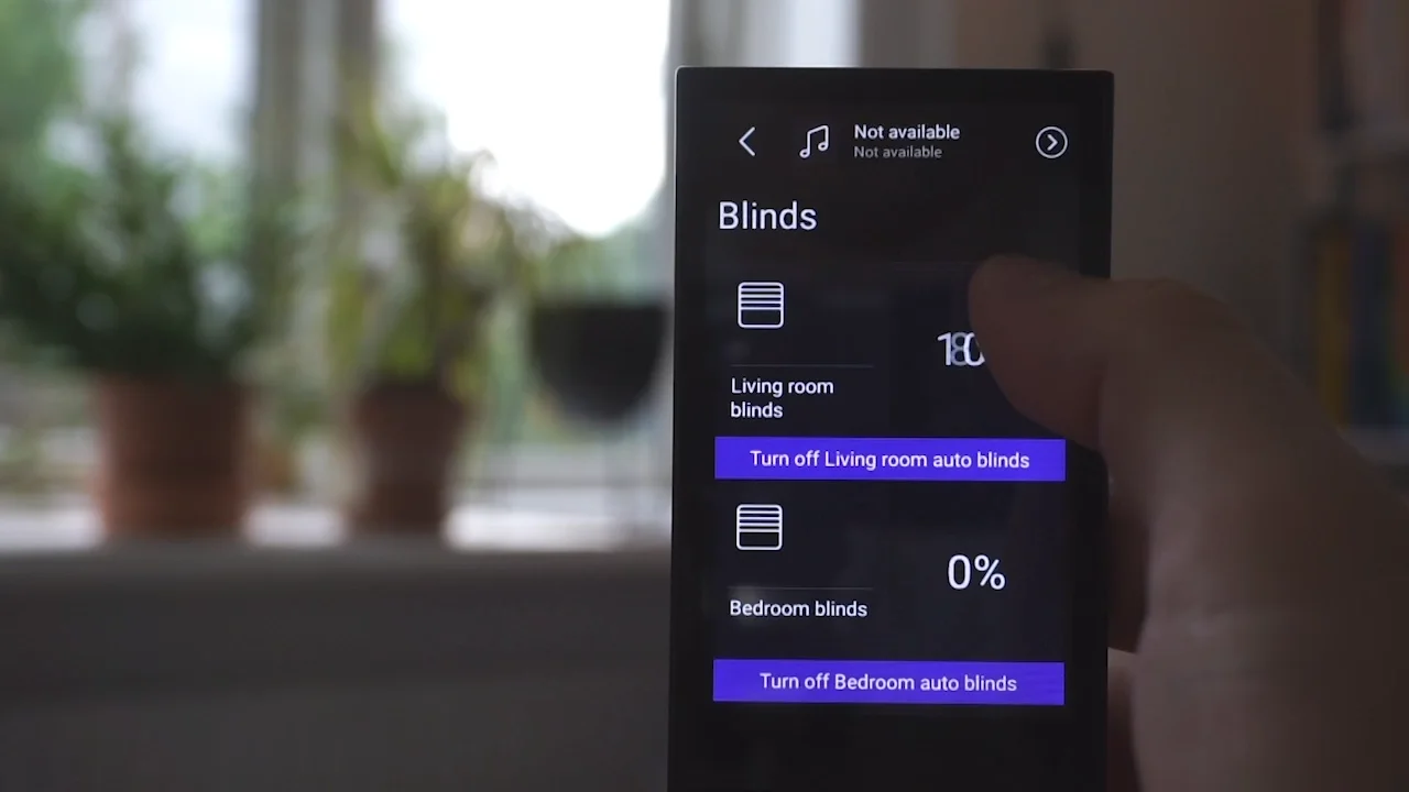 Touchscreen remote UI on Vimeo