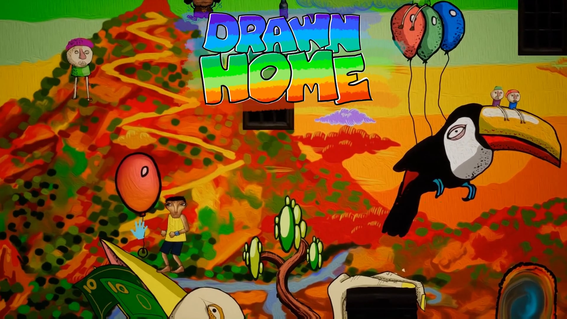 Drawn Home Trailer