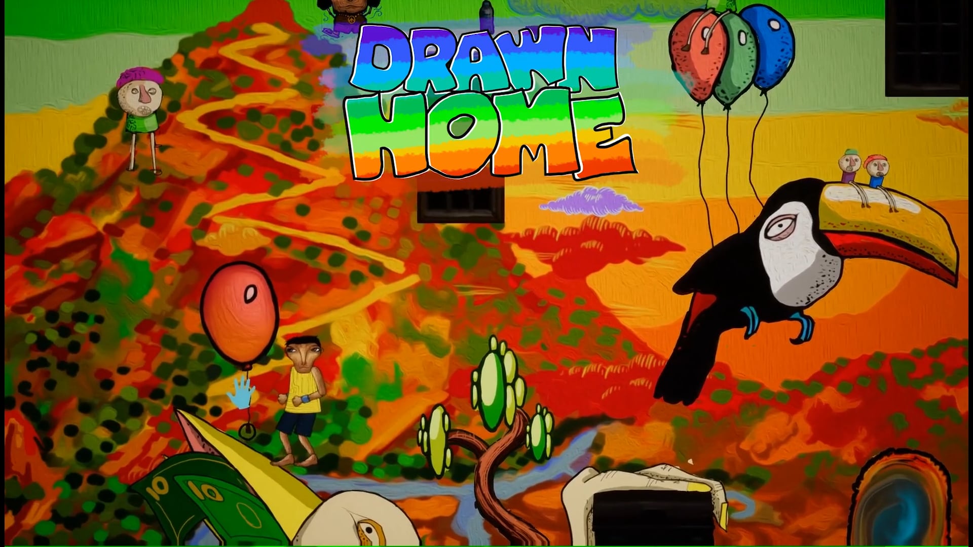 Drawn Home Trailer