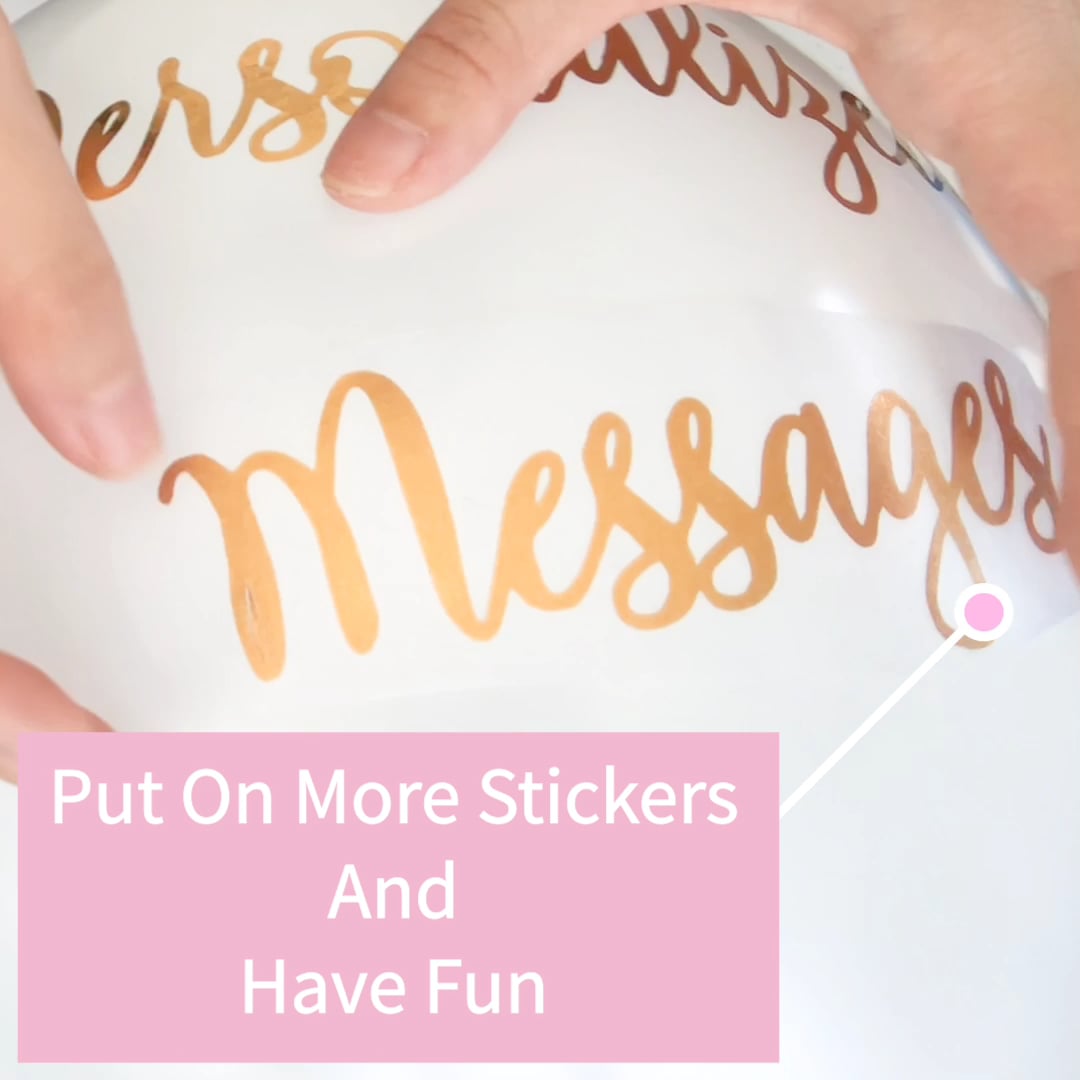 How To Put Stickers On Balloons on Vimeo