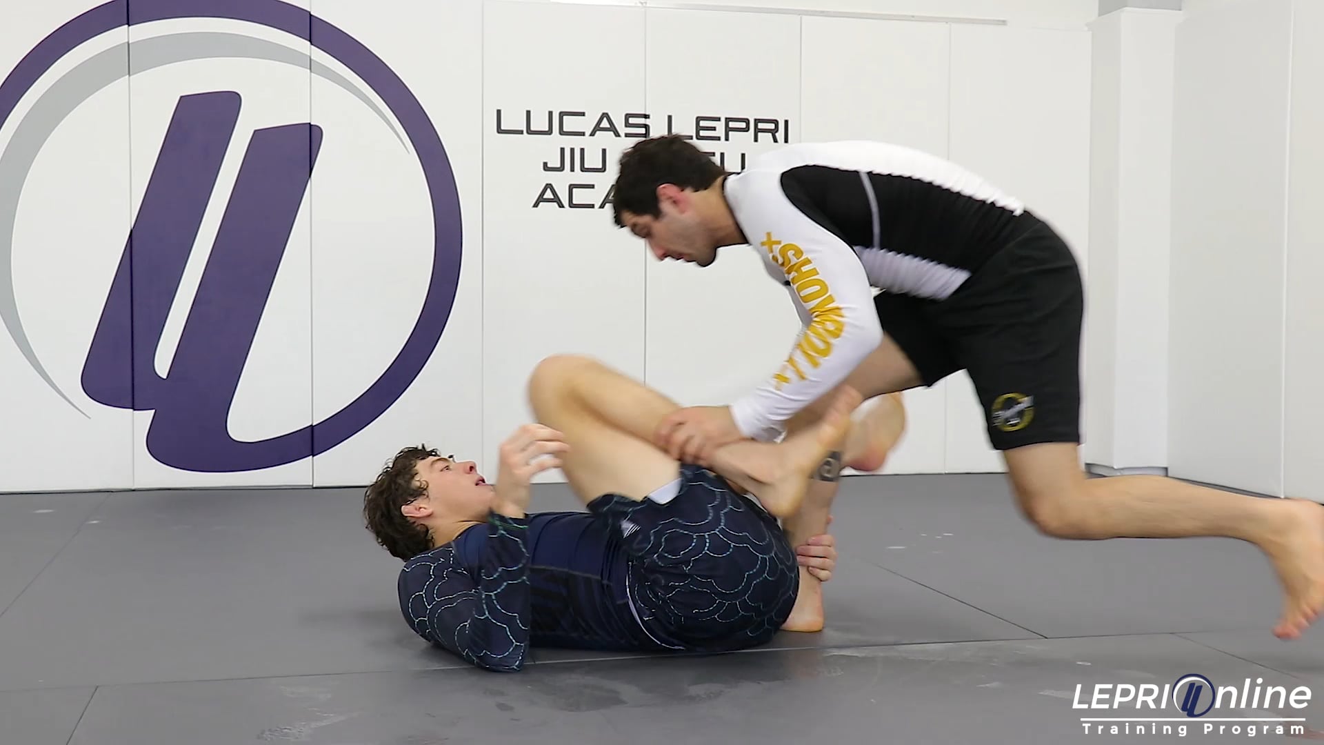 Lepri BJJ Online Training: De La Riva Guard Pass to Leg Drag to Back Take