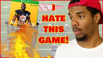 THIS IS EXACTLY WHY I HATE MADDEN..... - Madden 19 Gameplay