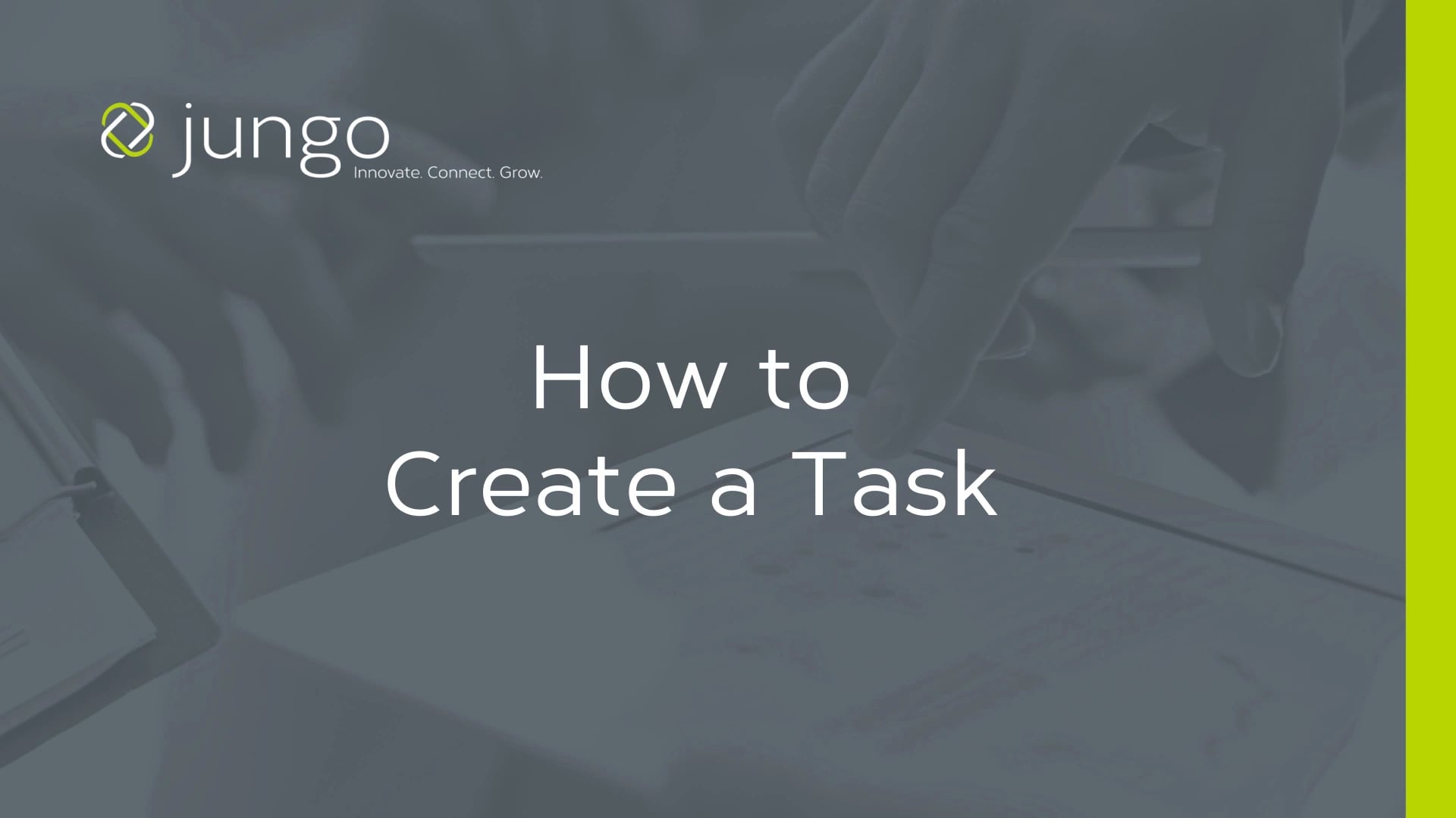 How to Create a Task (Lightning) on Vimeo