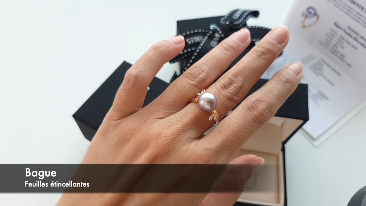 Anello Foglie étincellantes - Gemperles