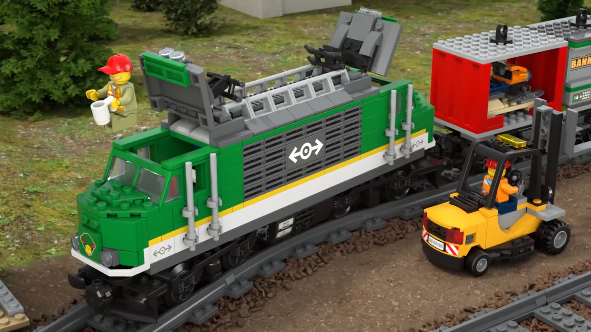 Lyrisch hamer achter LEGO City 60198 Vrachttrein - MisterBricks on Vimeo