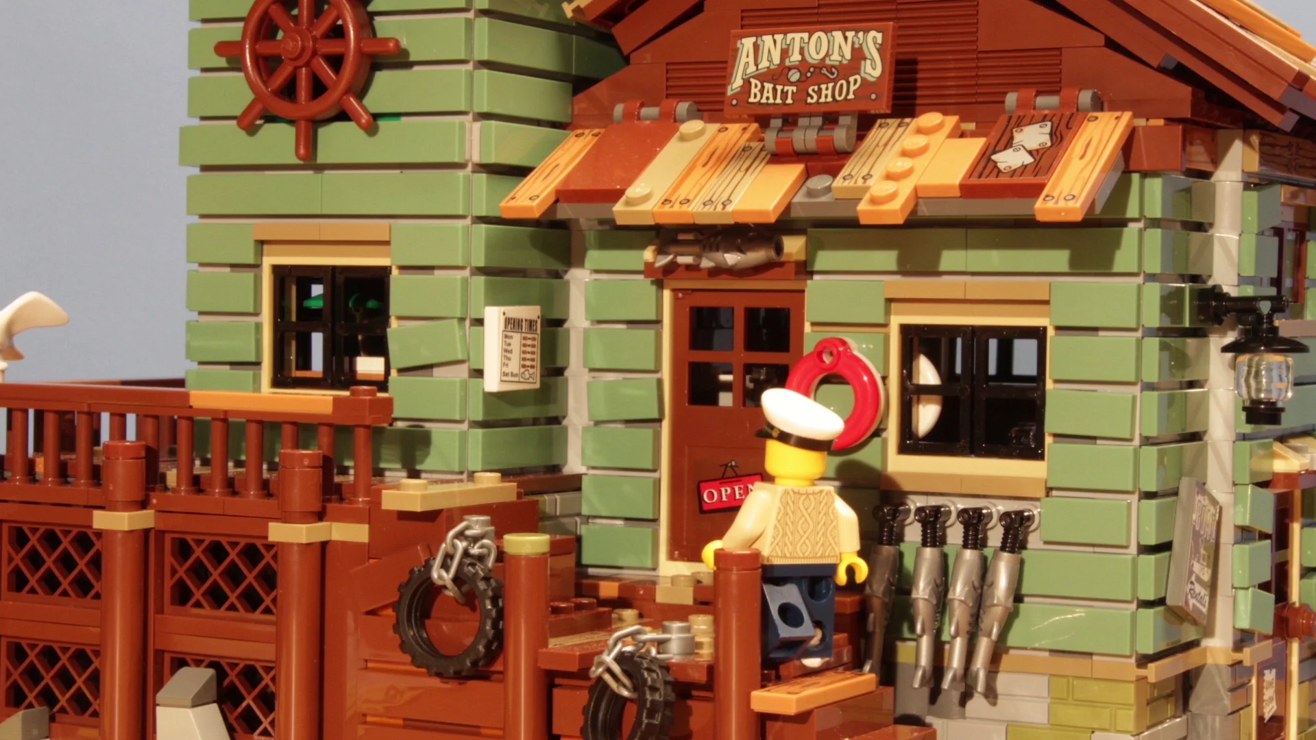 LEGO Ideas Old Fishing Store - Stop Motion on Vimeo