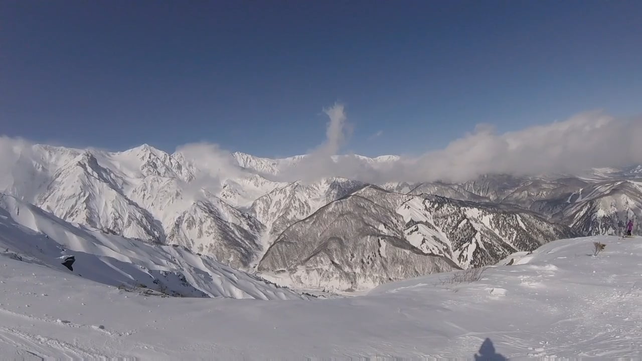 Skiing in Japan