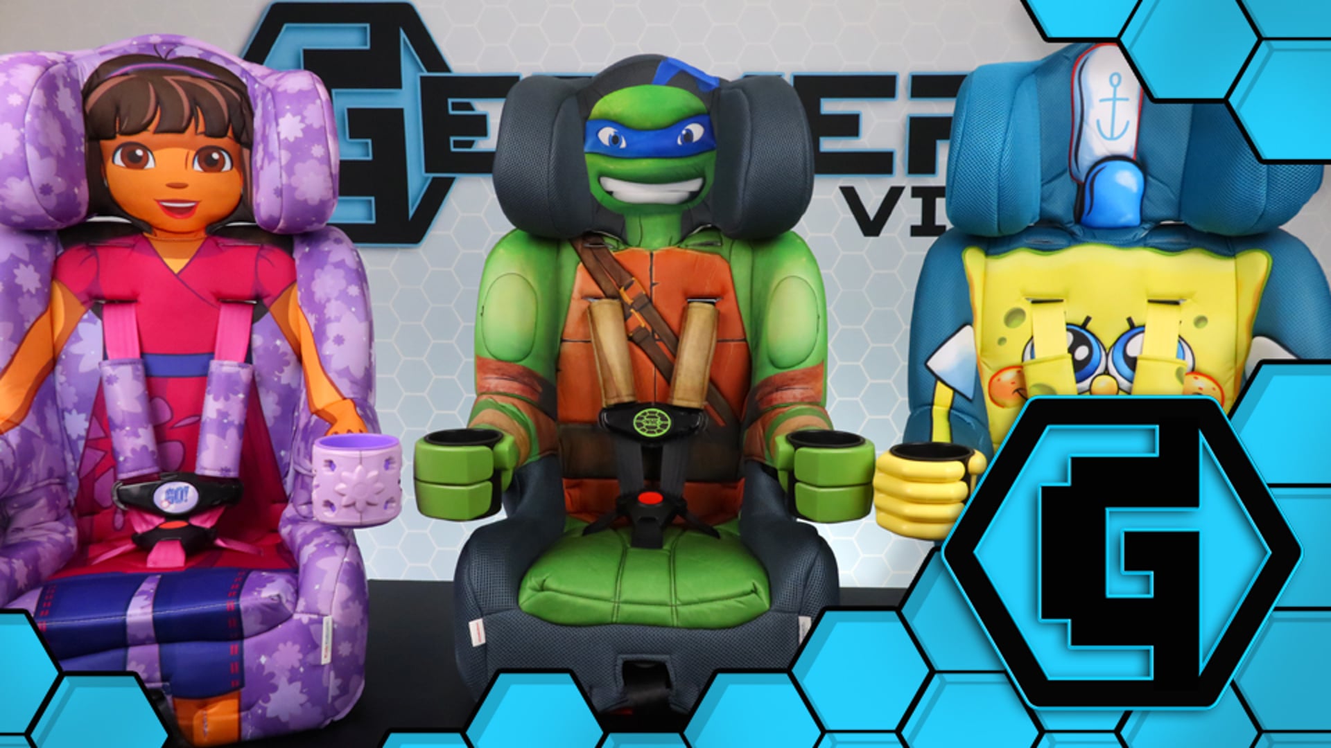 The Geekery View - Nickelodeon Car Seat