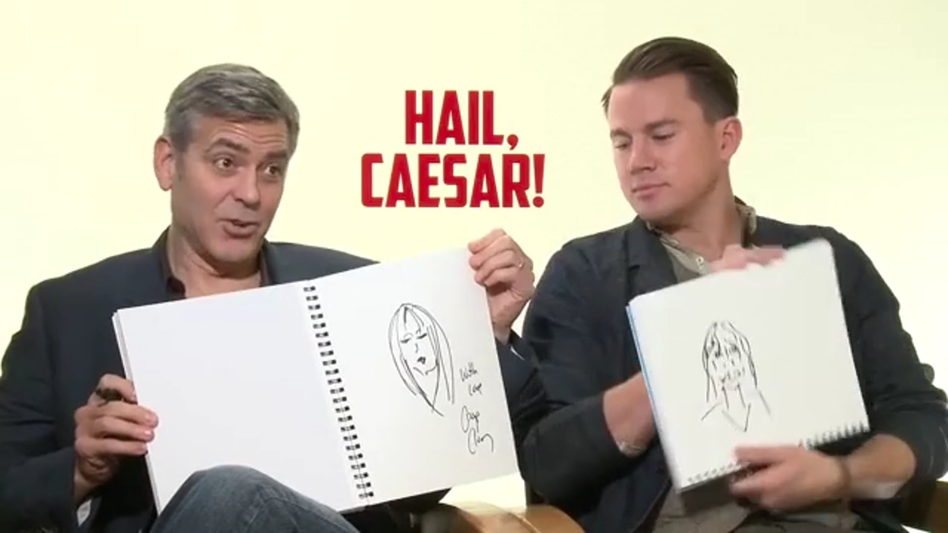 George Clooney and Channing Tatum Have a Draw-Off | BuzzFeed