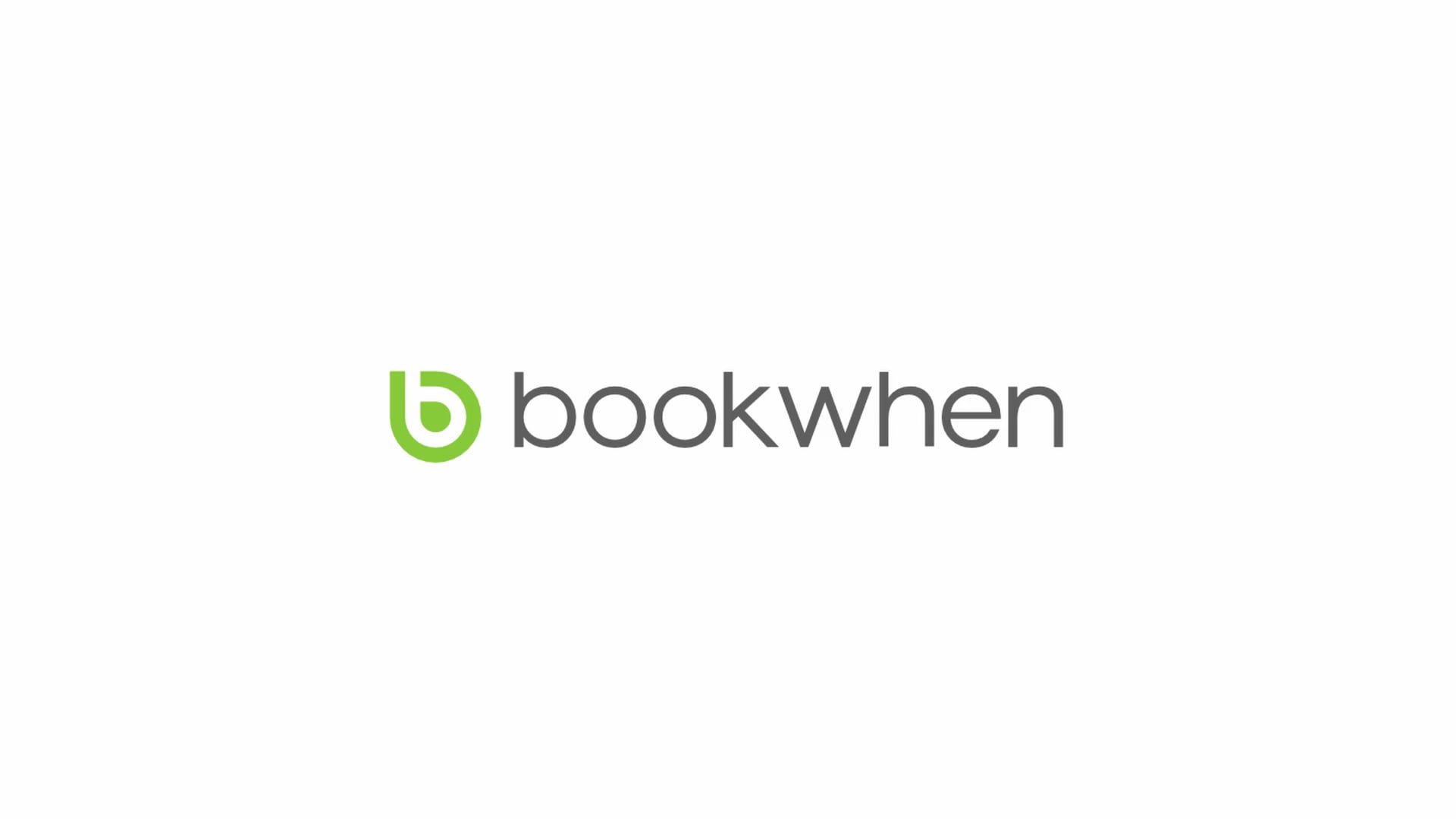Bookwhen Demo Video