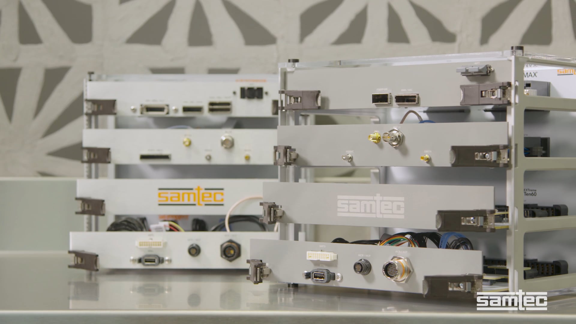 New Samtec Sample Chassis on Vimeo
