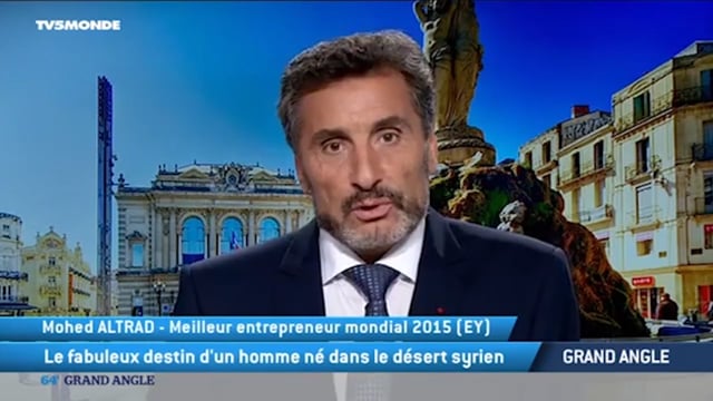 Grand Angle - TV5 Monde - 2015 - M.Altrad, entrepreneur mondial de l’année