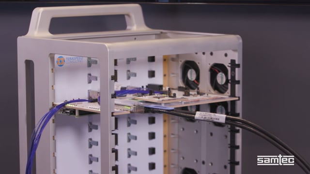 56 Gbps PAM4 Active Product Demonstrator