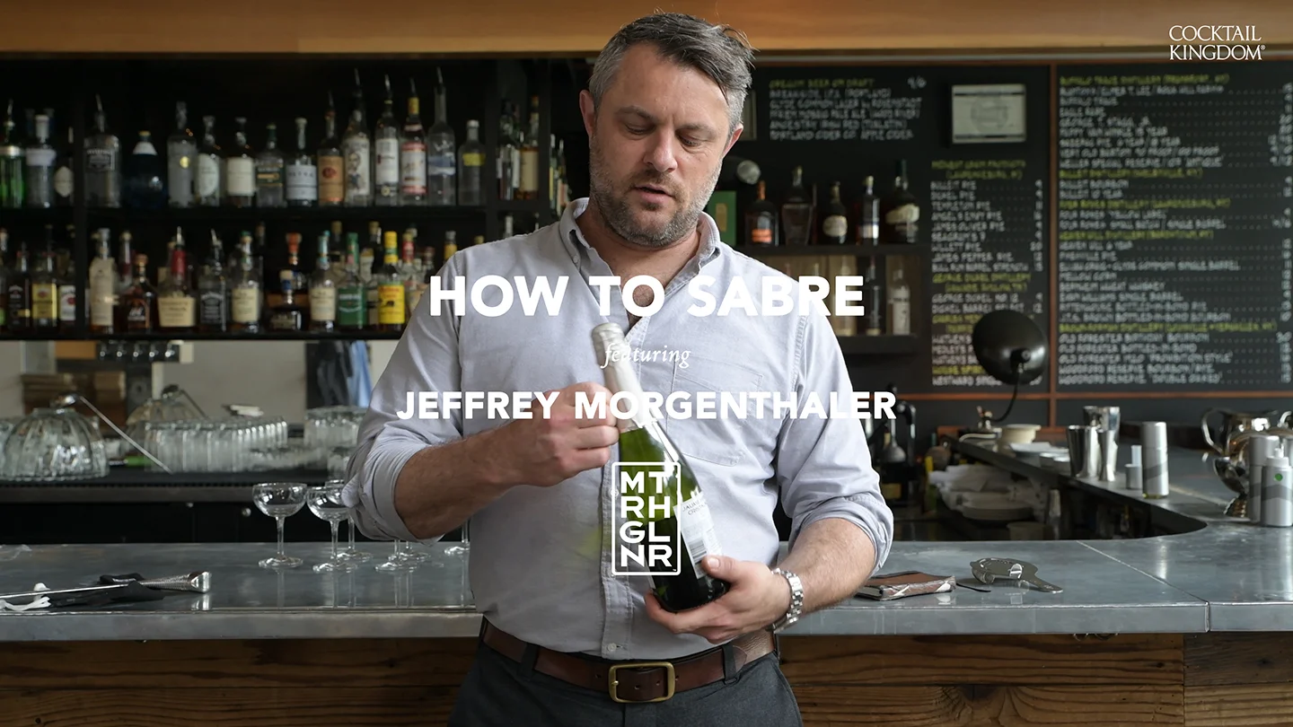 MORGENTHALER CHAMPAGNE SABRE – STAINLESS STEEL / 35cm (13.8in