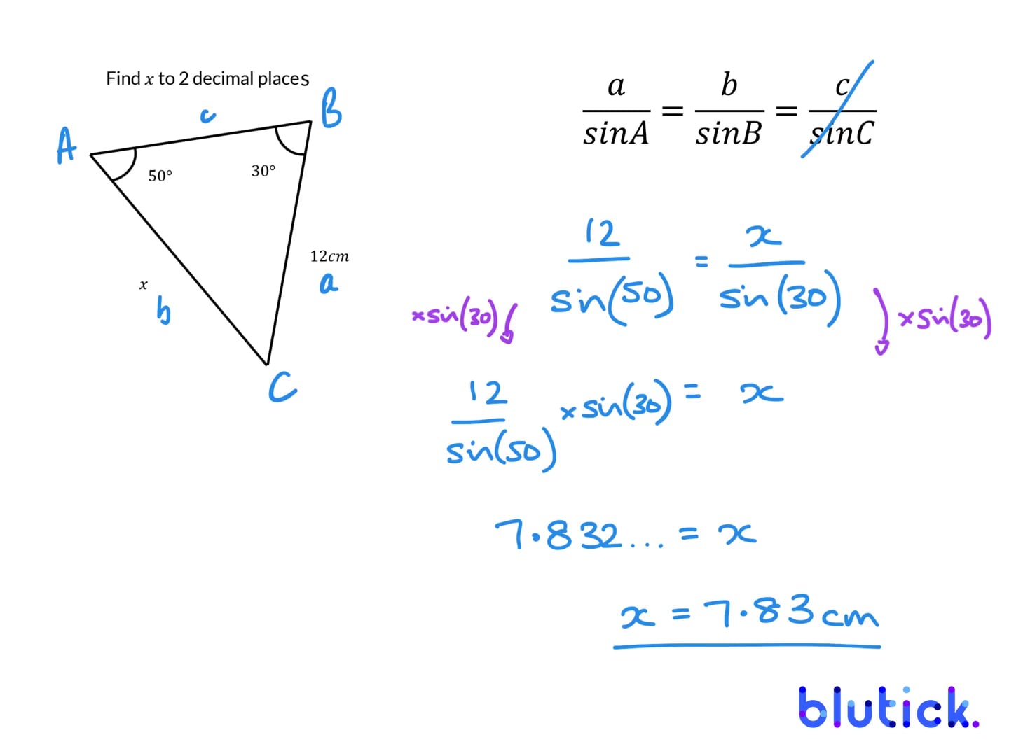 Sine Rule - Level 1 on Vimeo