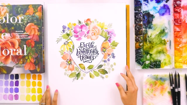 Fresh Watercolor Florals Online Course - Amanda Arneill