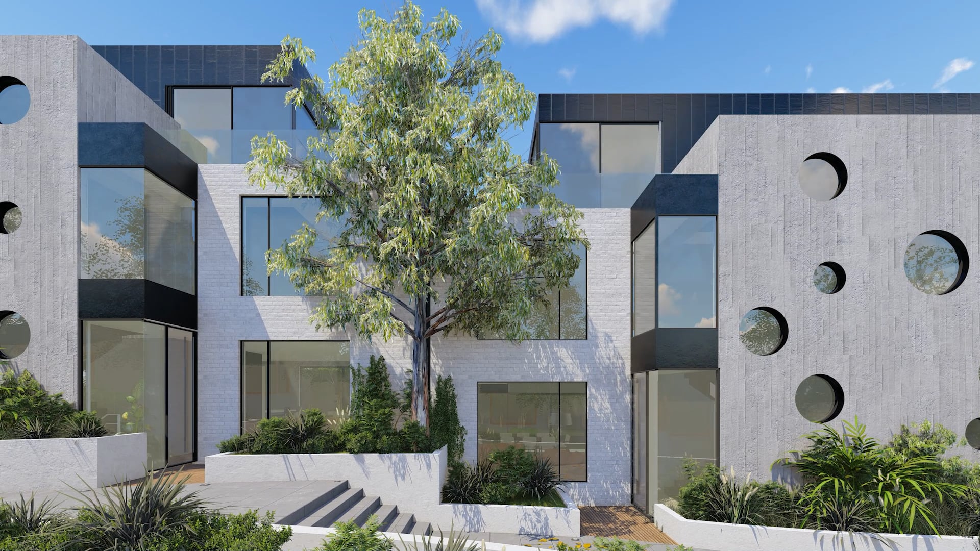 Eaglemont fly through render on Vimeo