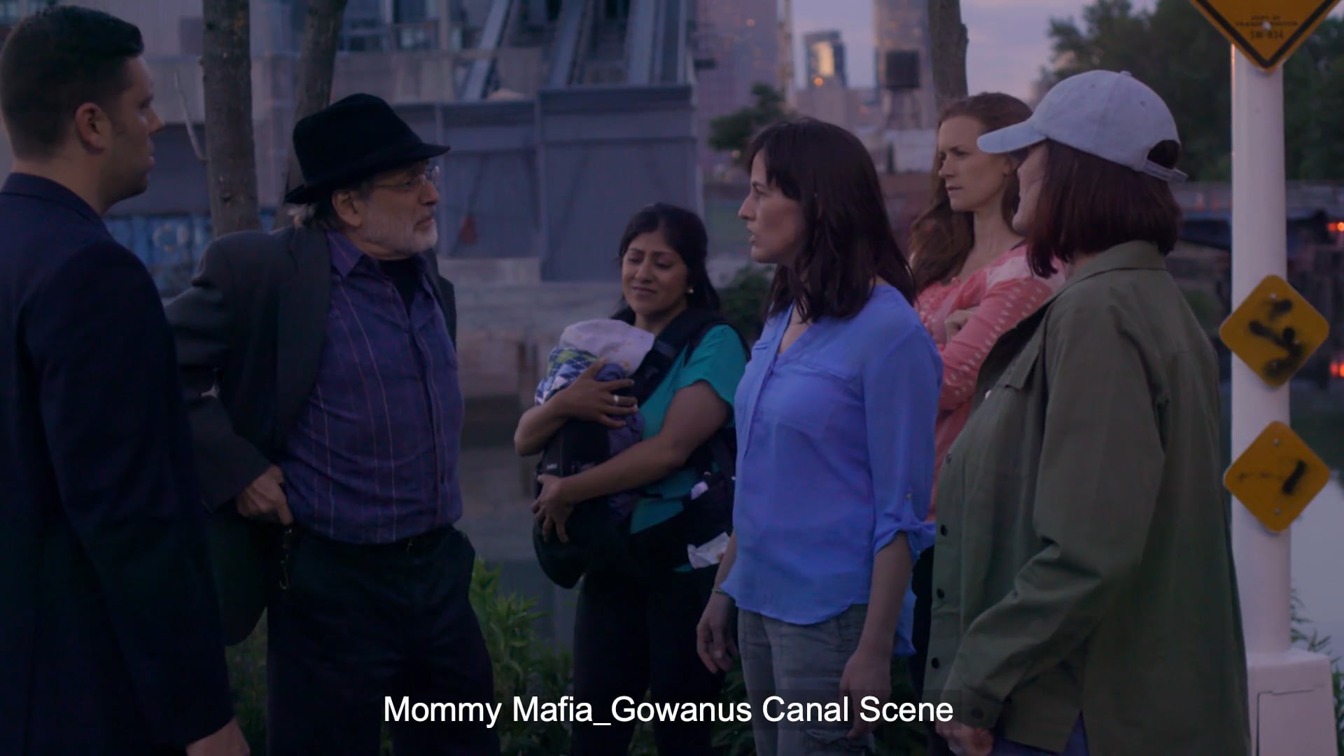 Mommy Mafia Gowanus Canal Scene