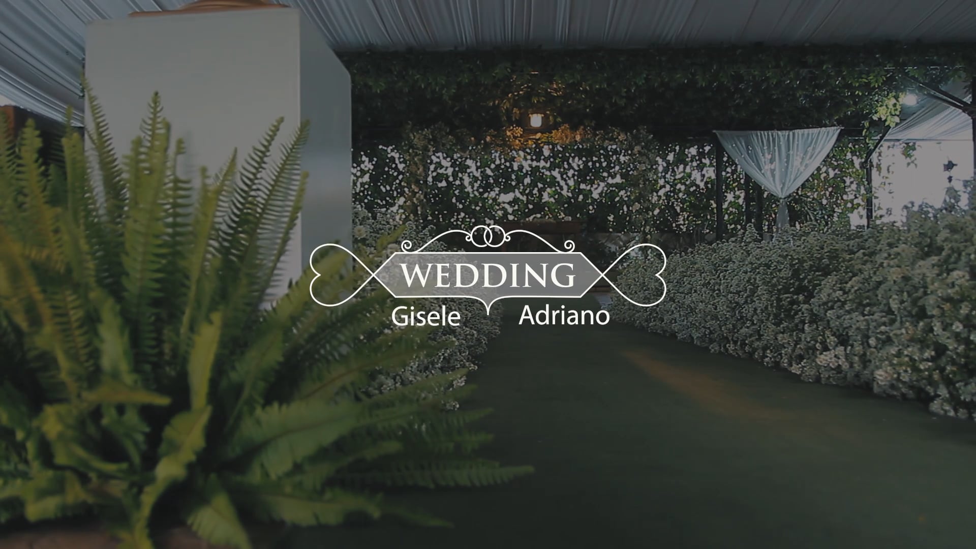 CASAMENTO - Adriano e Gisele