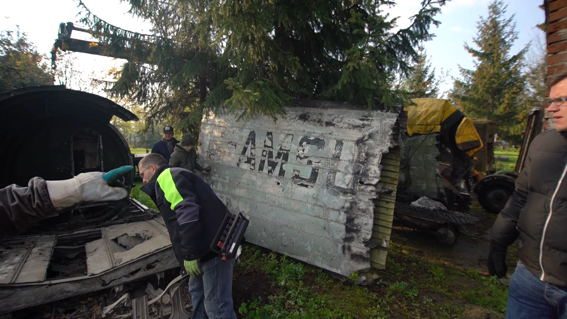 Omega Pilzno - transport samolotu