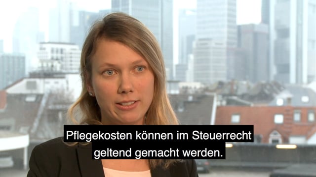 Pflege von Angehörigen: Kann ich Pflegekosten absetzen?