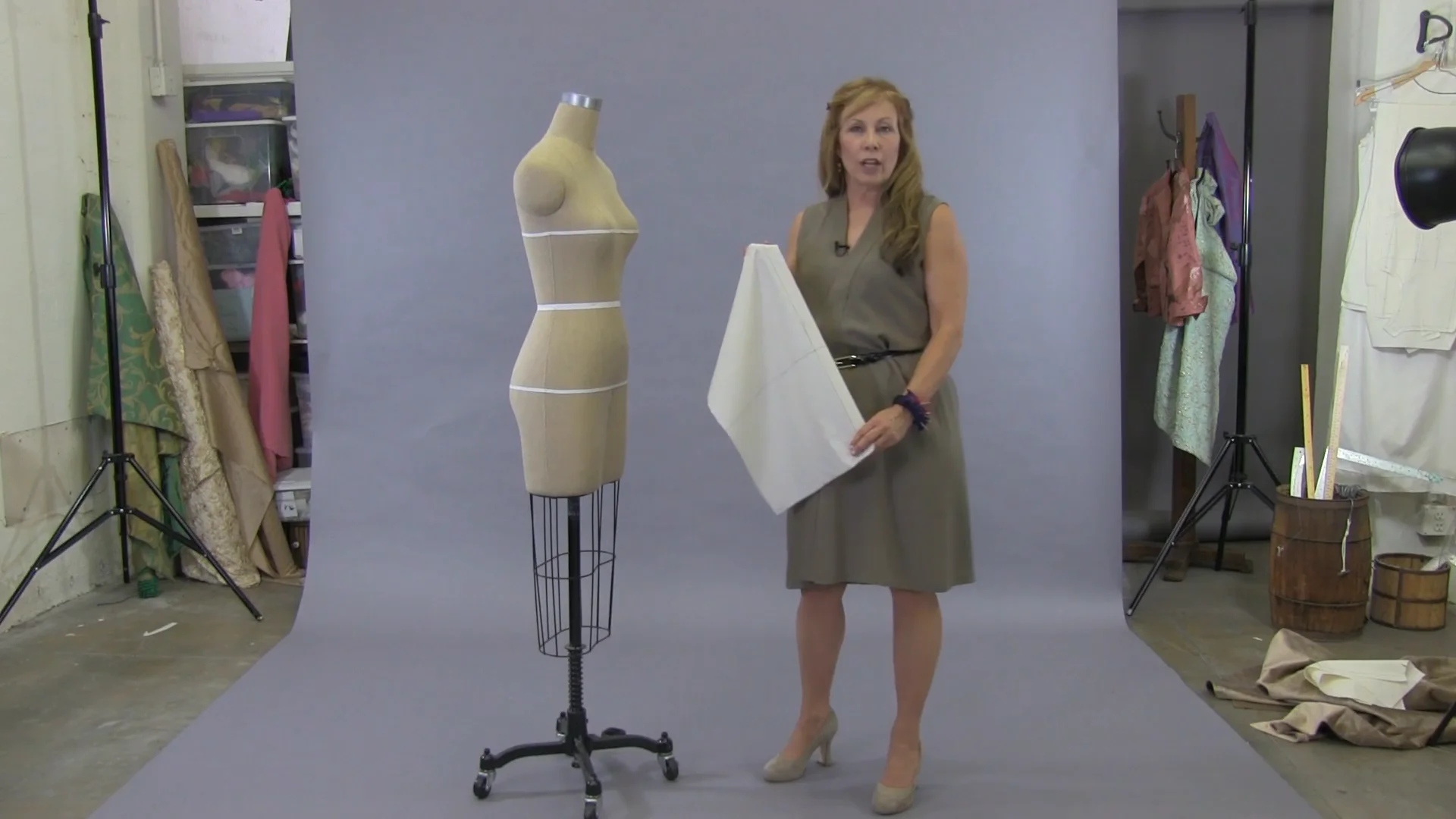 12. Draping by Karolyn Kiisel - Trimming and Clipping on Vimeo
