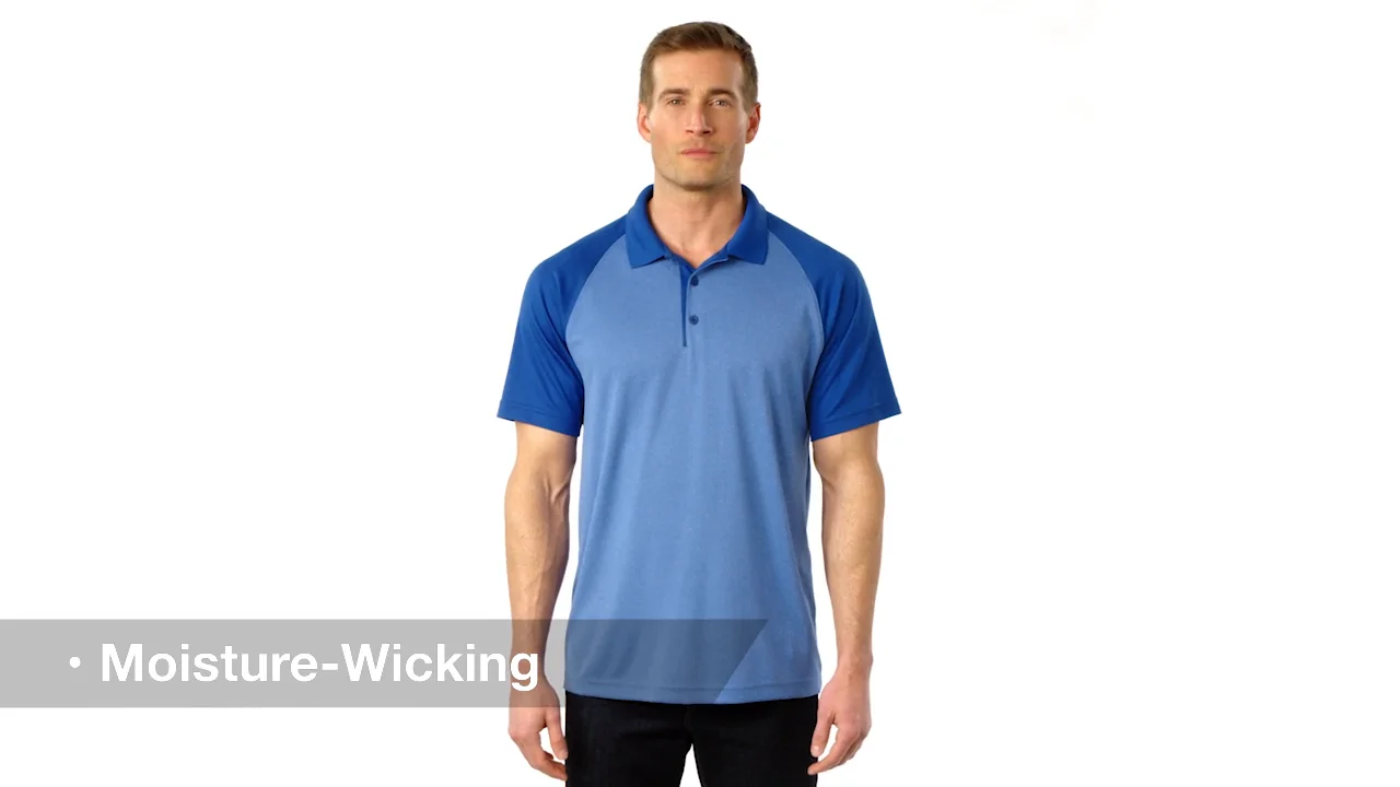 Sport-Tek Classic Long-Sleeve Rugby Polo